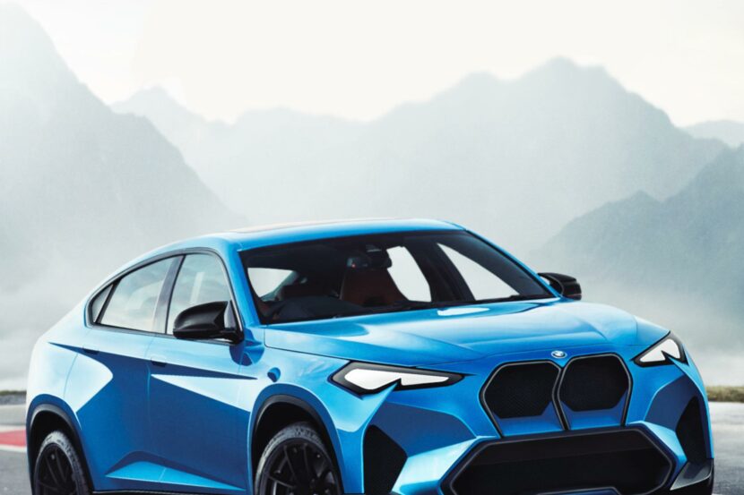 Rendering artist showcases a BMW M Vision Concept Crossover