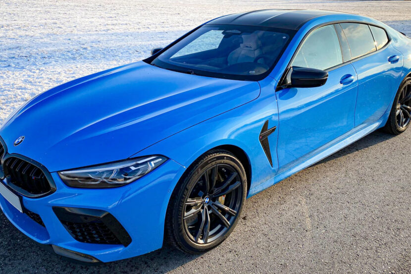 Martin Tomczyk gets a BMW M8 Gran Coupe in Mexico Blue