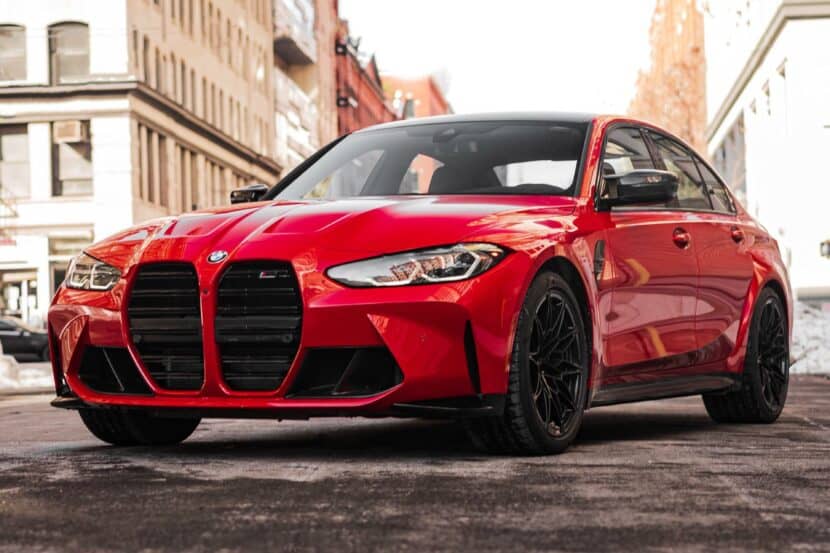 The 2021 BMW M3 Competition goes for a ride in New York City