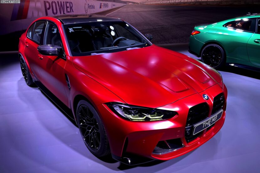 2021 BMW M3 (G80) in Frozen Orange II from BMW Individual