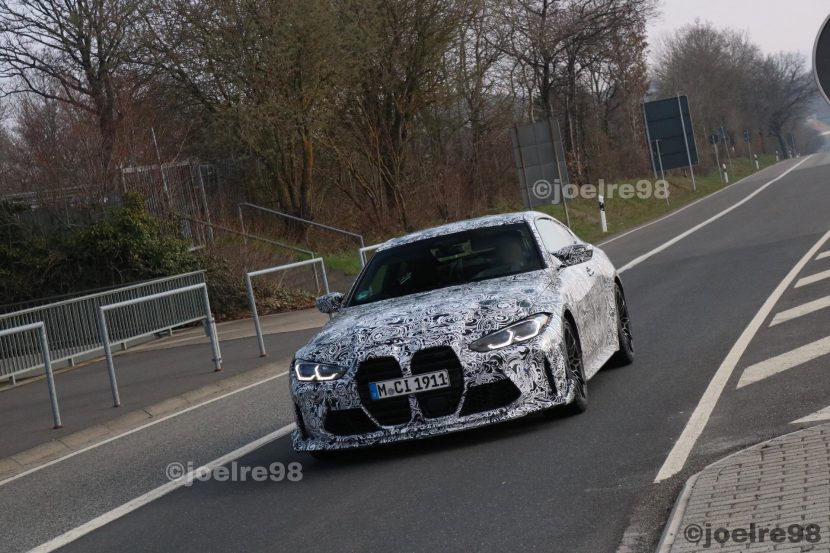 Spy Photos: 2022 BMW M4 CS shows a more aggressive bodystyle