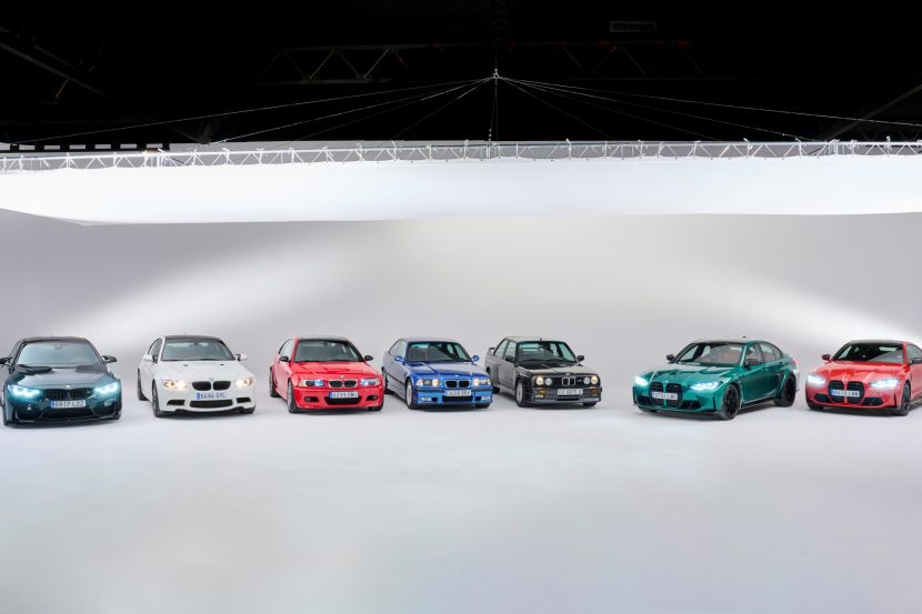 Photo Gallery: Six generations of the BMW M3 and M4 side-by-side