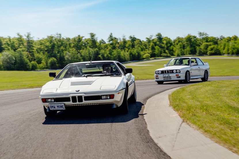 The Legendary BMW M1 Goes for a Track Day at Mosport