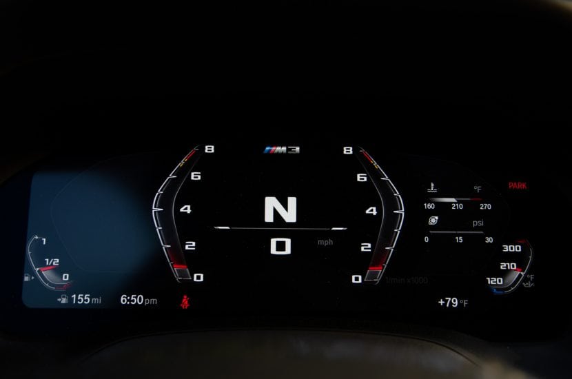 M3 Manual Gauge Cluster