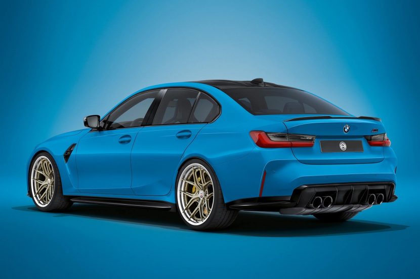 New BMW M3 and M4 rendered with aftermarket wheels from HRE