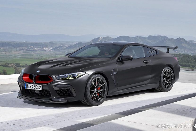 VIDEO: Funky BMW M8 Test Mule Sounds Funky at the Nürburgring