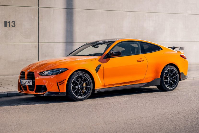 Stunning Fire Orange BMW M4 Competition with M Performance Parts