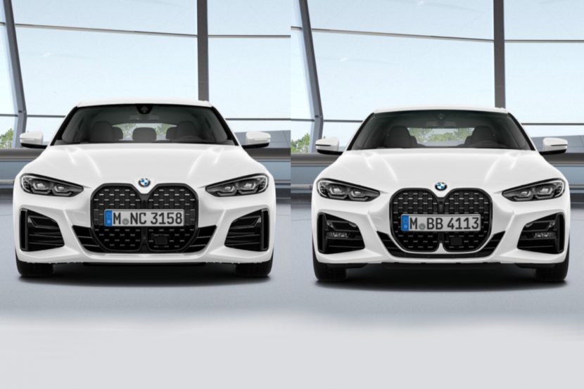 BMW 4 Series Gran Coupe Kidney Grille Differs Slightly From Coupe’s