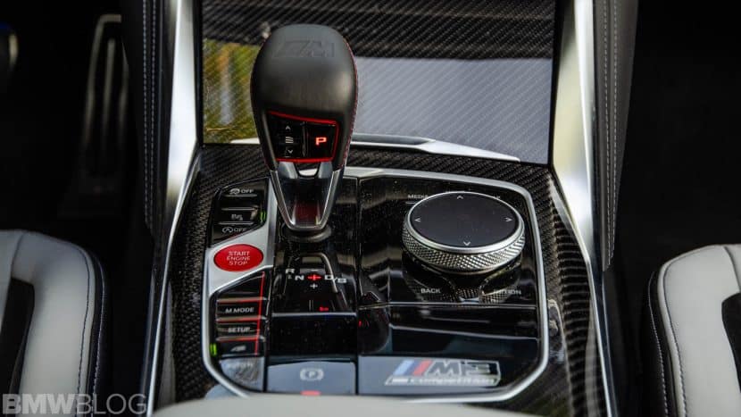 G80 BMW M3 with an eight-speed automatic gearbox