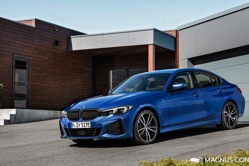 2023 BMW 3 Series Facelift front-end leaked