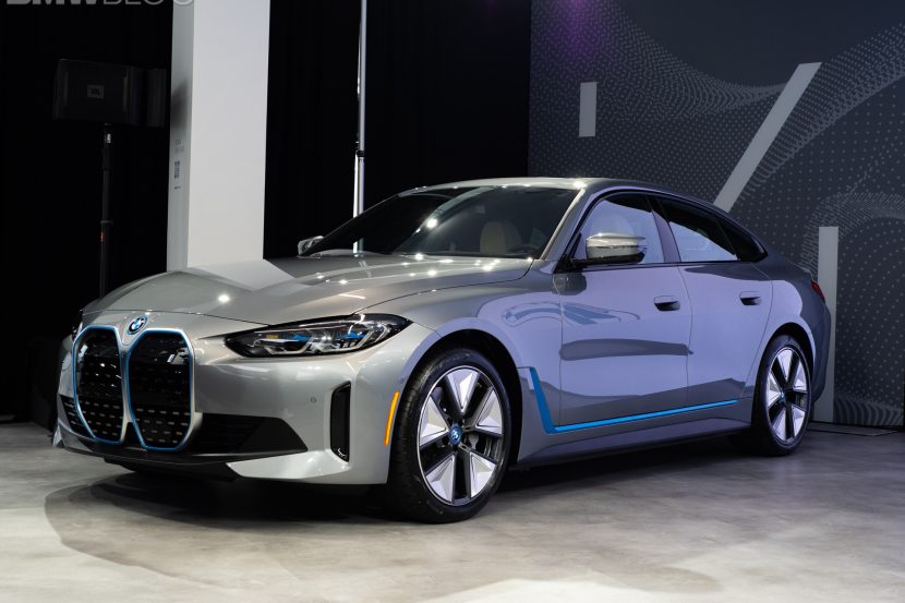 Live Photos: 2022 BMW i4 — The Future of BMW Sport Sedans