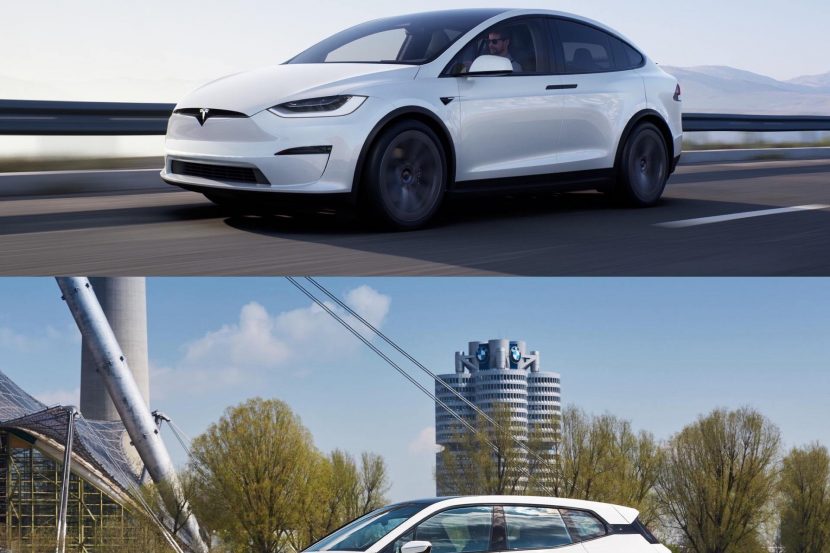 Photo Comparison: BMW iX xDrive50 vs Tesla Model X
