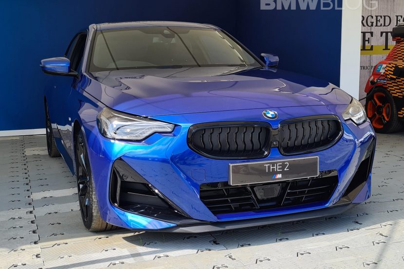 2022 BMW 220d M Sport Package in Portimao Blue – Live From Goodwood Festival of Speed