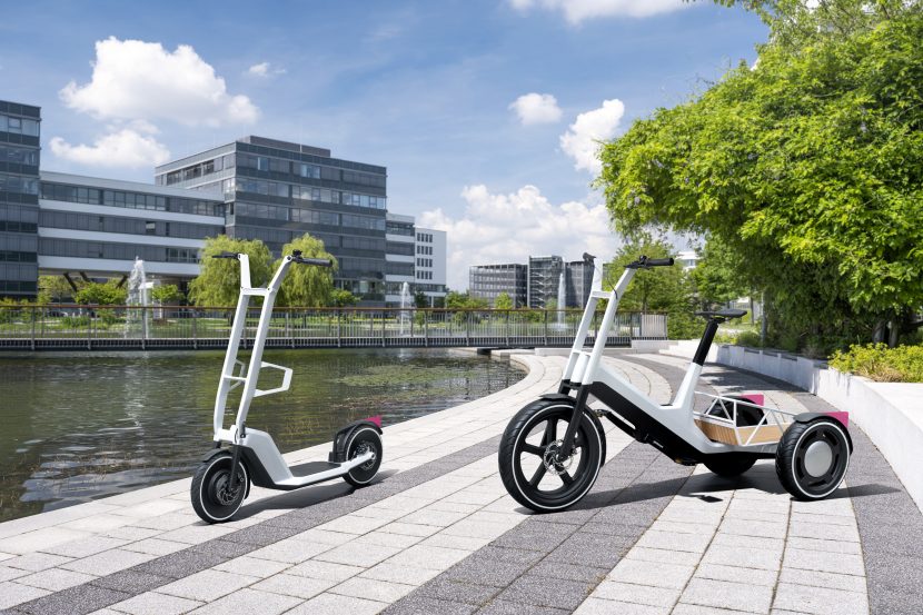 BMW Group Research unveils innovative e-scooter and cargo bike concepts