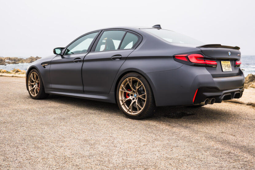 BMW M5 CS Fights Aventador SVJ And Nismo GT-R In Wet Drag Race