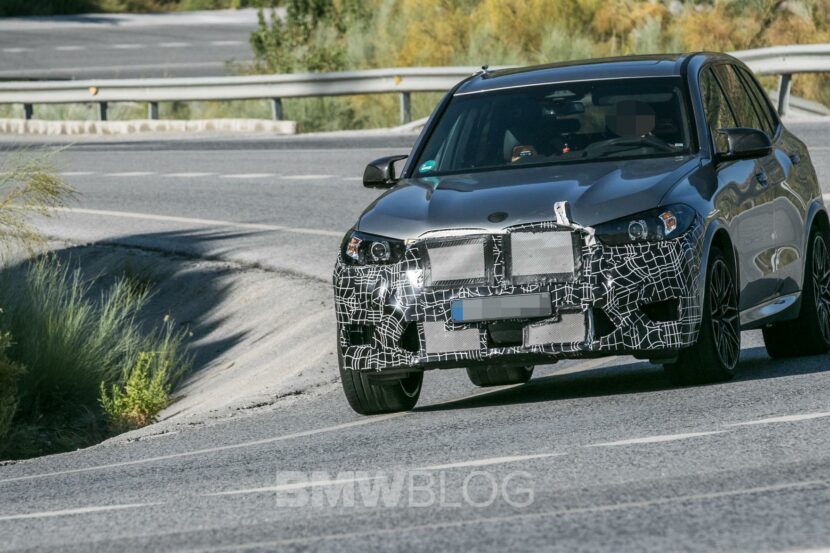2022 BMW X5 M Facelift is already out testing