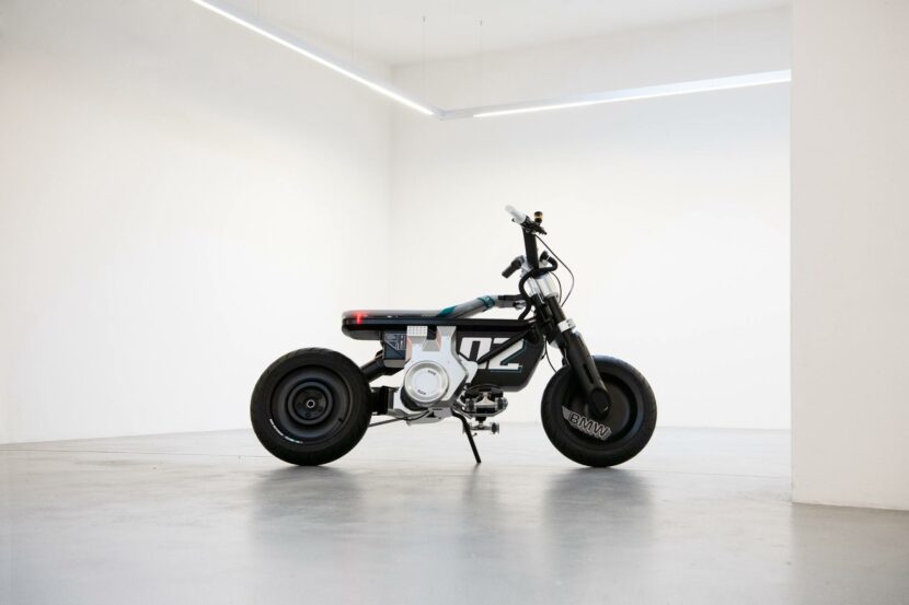 BMW Motorrad Concept CE 02 is an electric mini-bike