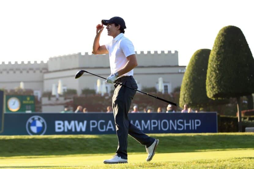 Tom Holland teed off Celebrity-Pro Am charity golf competition in London