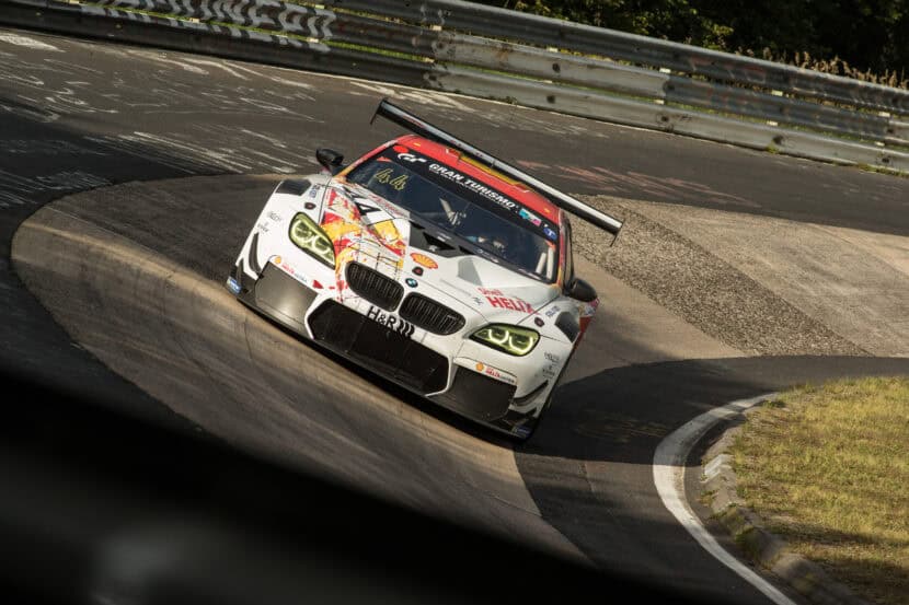 BMW Junior Team finished on podium with BMW M6 GT3 at Nurburgring