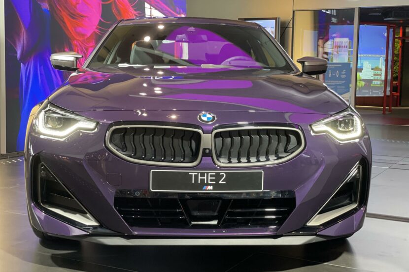 Upclose with the 2021 BMW M240i Coupe in Thundernight Metallic