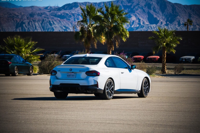 2022 BMW M240i Coupe featured in Mineral White