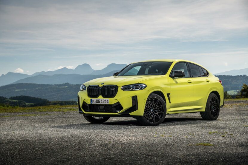 2024 BMW X4 M in Sao Paulo Yellow