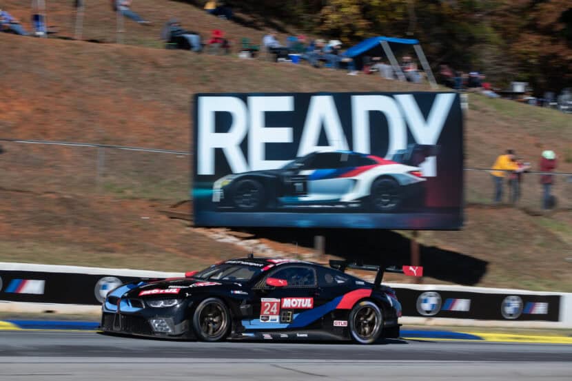 BMW M8 GTE Finishes on the podium in its final IMSA race