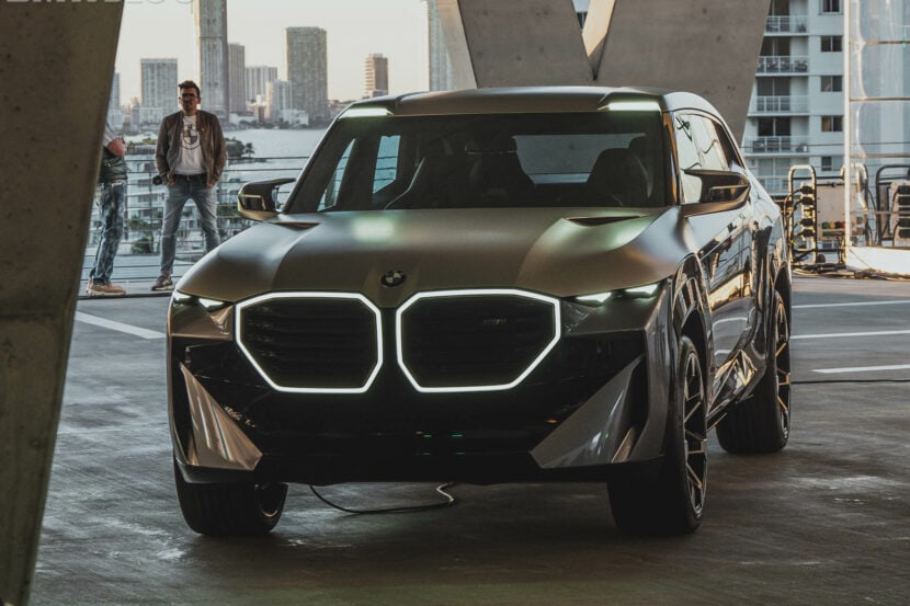 BMW CONCEPT XM – Live Photos From Miami Art Basel