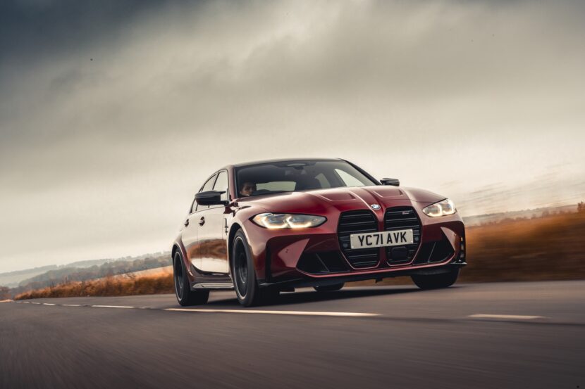 BMW M3 G80 drag races similarly powered M140i, both on winter tires