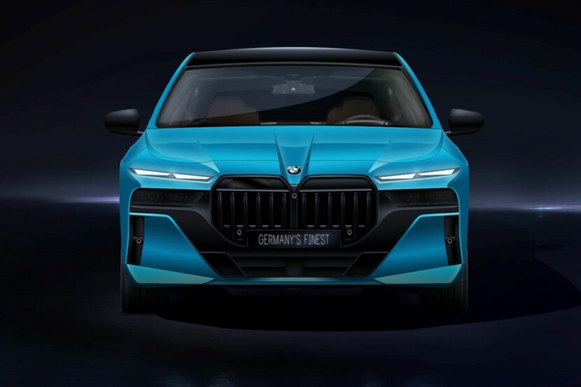 Rendering: 2023 BMW 7 Series (G70) looks straight from Transformers
