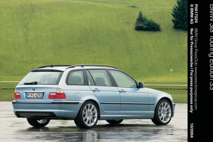 BMW 3 Series E46 Touring In Techno Violet Puts Diesel Engine To Work In Autobahn Run