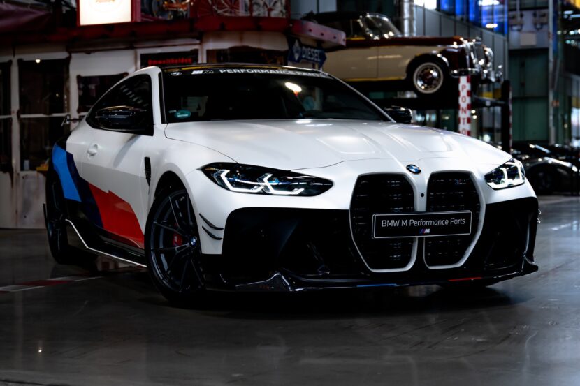 G82 BMW M4 with M Performance Parts looks intriguing