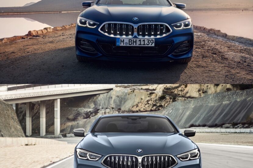 Photo Comparison: BMW 8 Series — LCI Facelift versus Pre-LCI Facelift