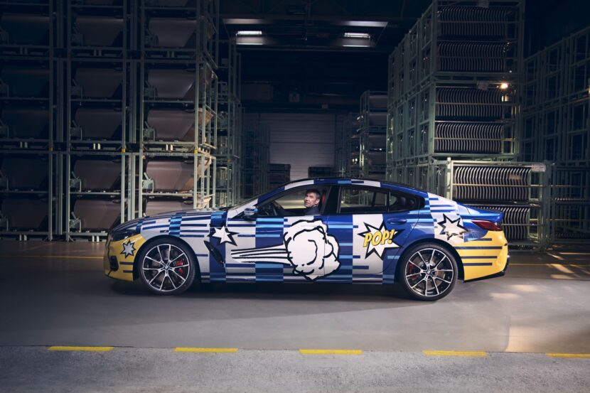 VIDEO: Check Out the BMW 8 X JEFF KOONS Up Close