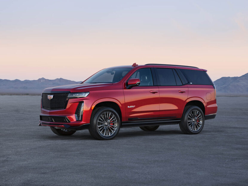 The 2023 Cadillac Escalade will be the first SUV to don the hi Side view of the Cadillac Escalade