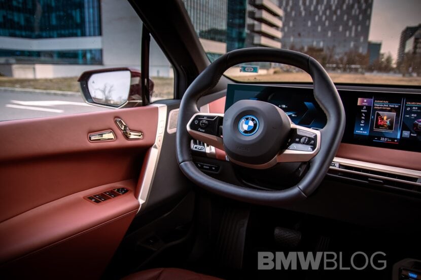 Here’s How You Can Swap Your BMW iX’s Hexagonal Steering Wheel
