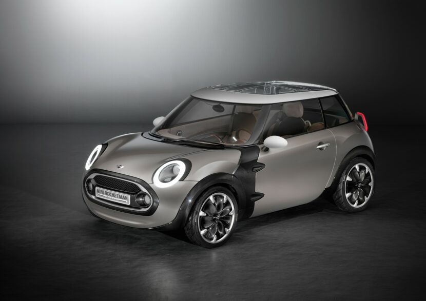 Side view of the 2011 MINI Rocketman Concept