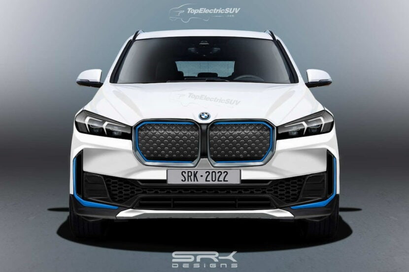 2023 BMW iX1 Render shows a good looking crossover