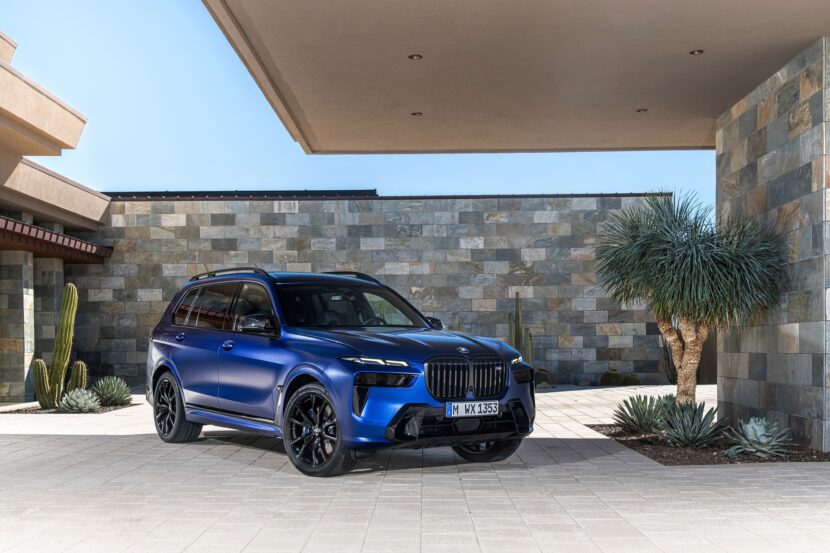 2023 BMW X7 M60i Showcased At BMW Welt In Carbon Black