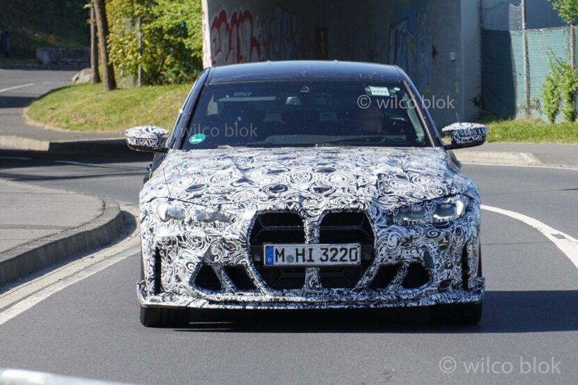 2023 BMW M3 CS reveals its rear-end