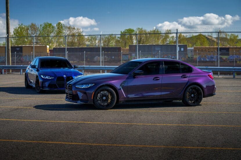 2023 BMW M3 50 Jahre Edition Techno Violet Gets Walkaround Treatment
