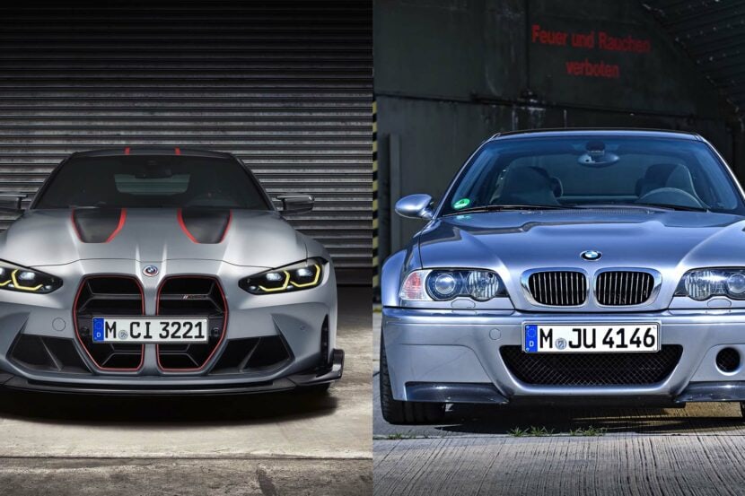BMW M4 CSL and its E46 M3 CSL Origins
