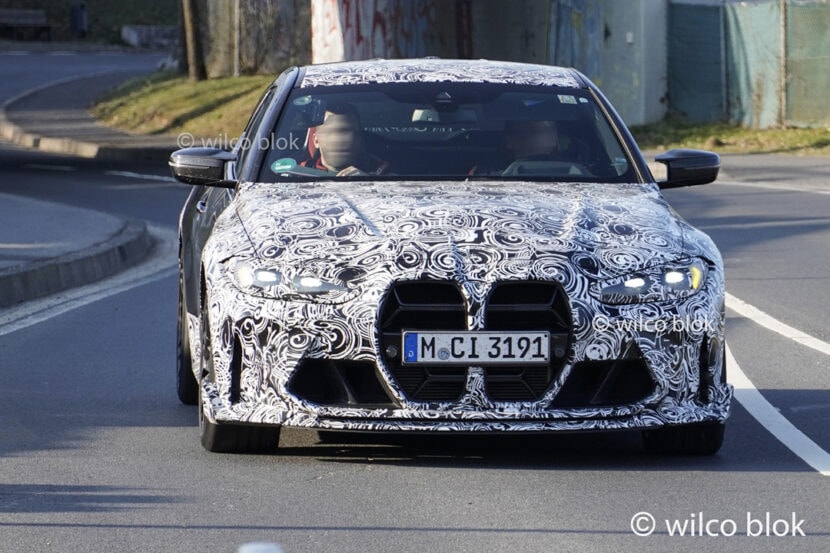 BMW M4 CSL spy photos reveal new info