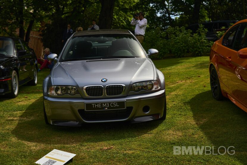 E46 BMW M3 CSL at the Concorso d'Eleganza Villa d'Este