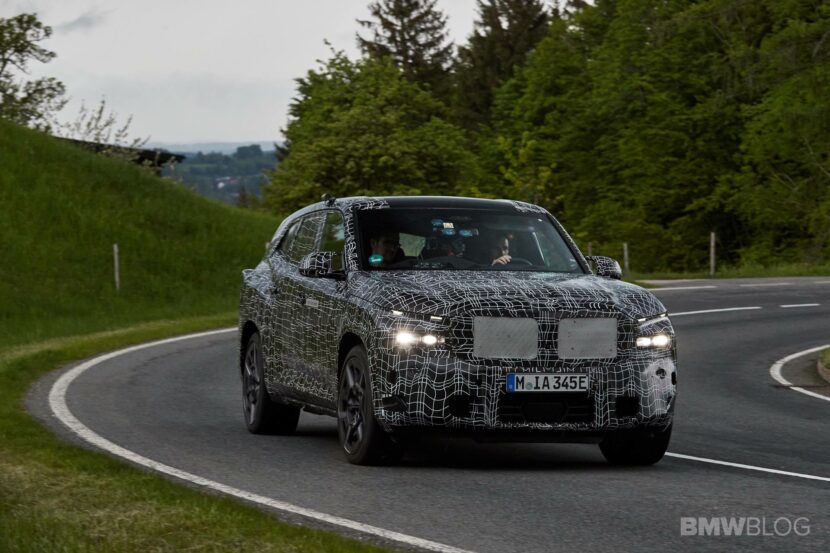 BMW XM Prototype Spotted Before Official Unveil