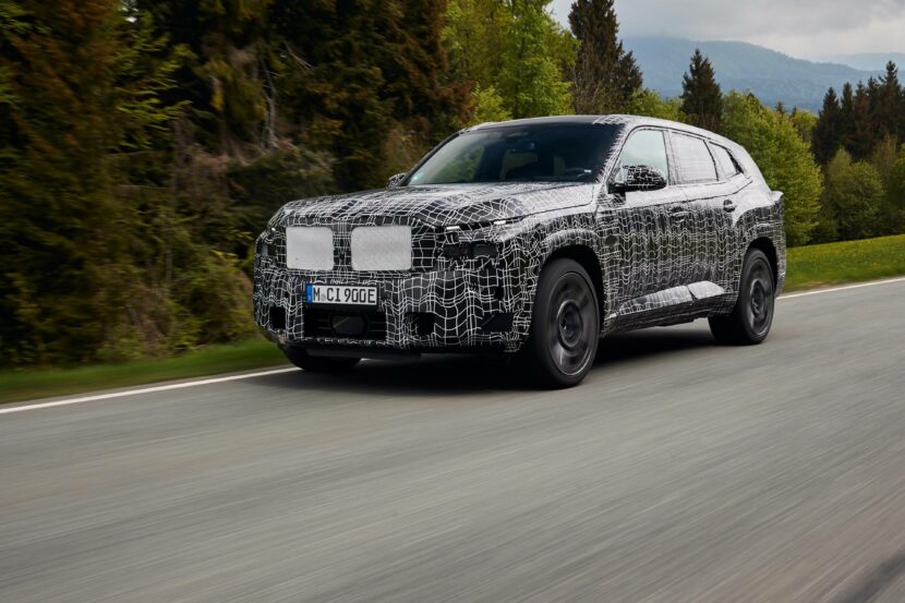 SPIED: BMW XM Looking Large at the Nürburgring
