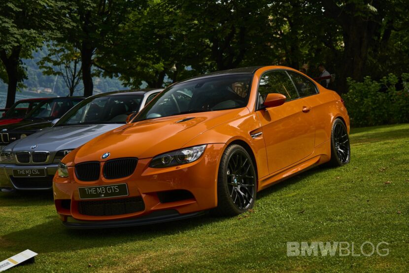 E92 BMW M3 GTS at the Concorso d'Eleganza Villa d'Este