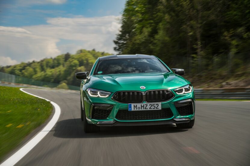 BMW M8 Gran Coupe LCI Showcased In Isle Of Men Green