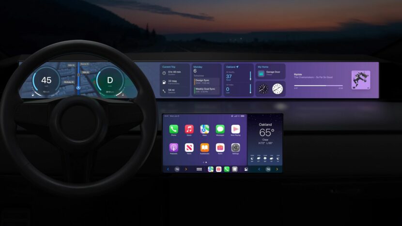 Apple CarPlay Ultra display