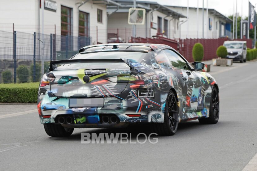 2023 BMW 3.0 CSL goes for testing on the Nurburgring